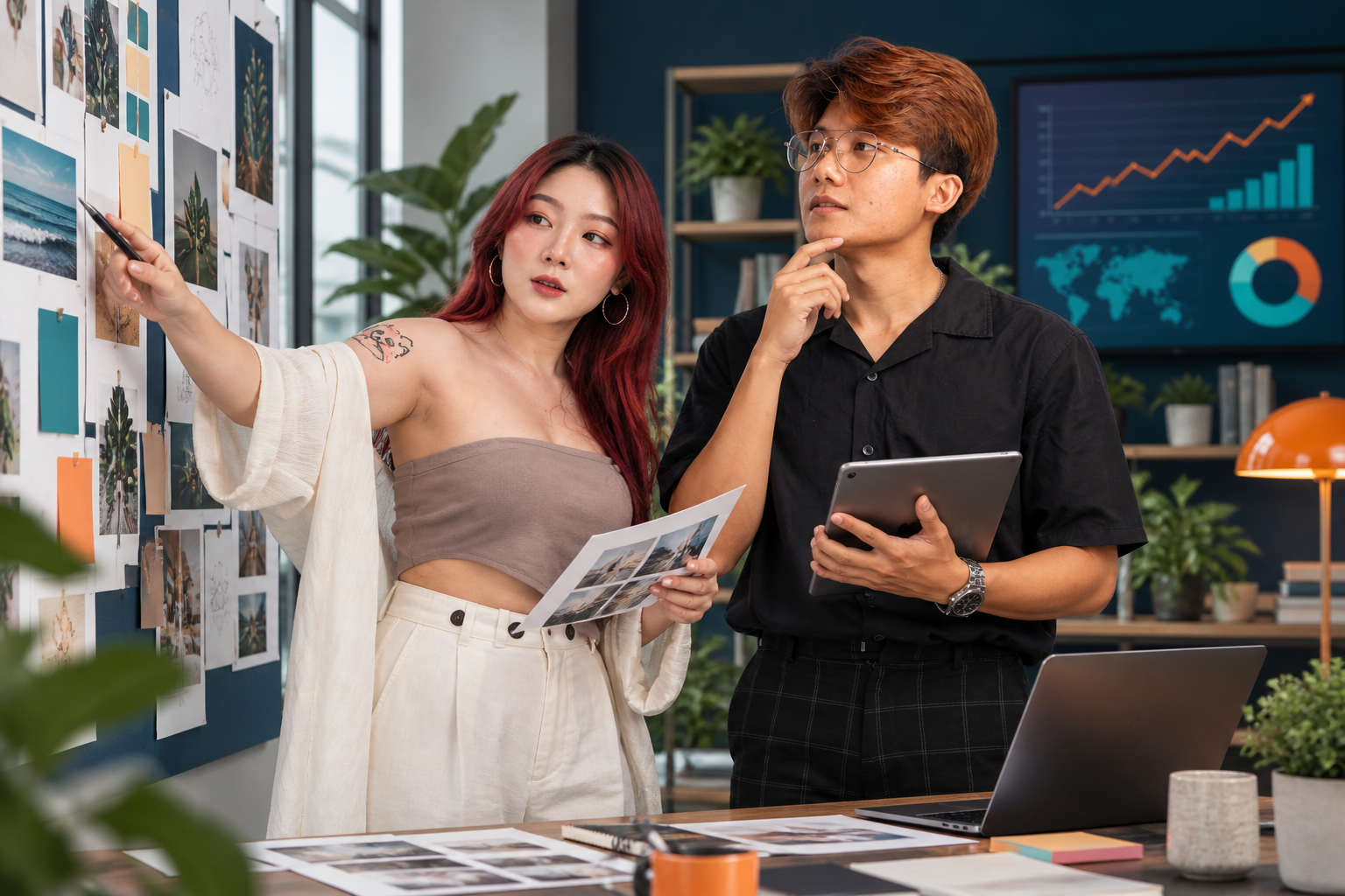 CEO ด้าน Website SEO และ Data พร้อม CMO ด้าน Marketing Content และ Creative ของ SOAR FAST